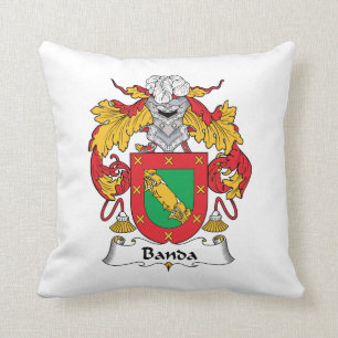 Coussin Crête de famille de Banda