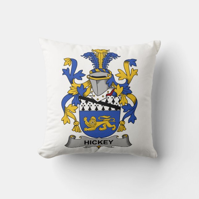 Coussin Crête de famille de bidule (Recto)
