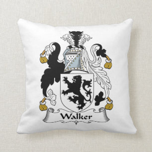 Coussin Crête de famille de marcheur