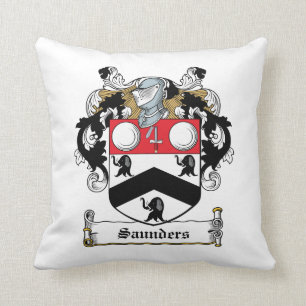 Coussin Crête de famille de Saunders