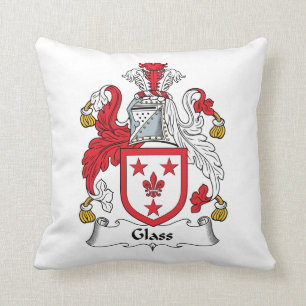 Coussin Crête en verre de famille