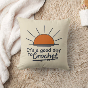 Coussin Crochet drôle au crochet