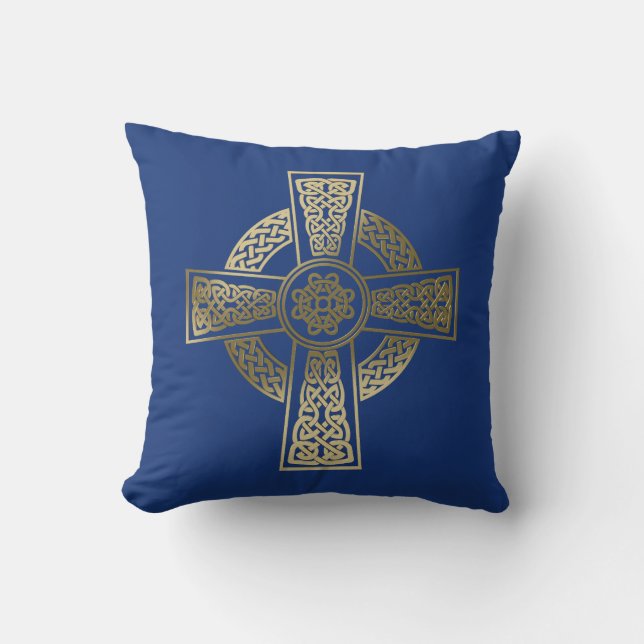 Coussin Croix celtique (Recto)