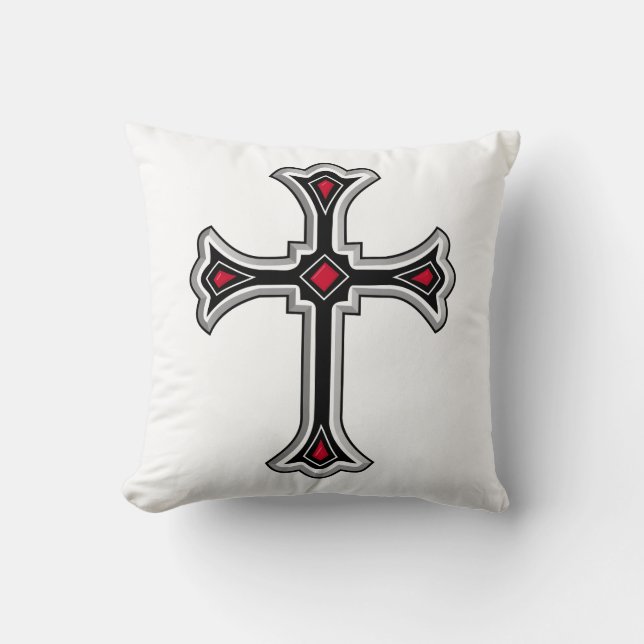 Coussin Croix chrétienne (Recto)