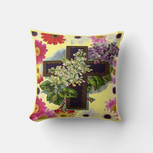 Coussin Croix de Foi  (Recto)