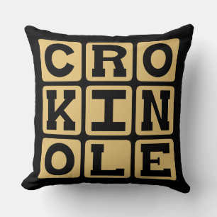 Coussin Crokinole, Jeu de société