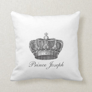 Coussin Crown Your Text du Roi