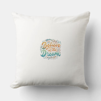 Coussin Croyez en le Dr.