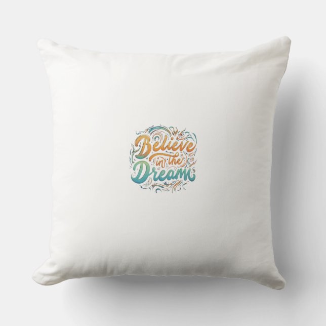 Coussin Croyez en le Dr. (Recto)