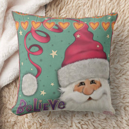 Coussin Croyez-Vous Que Père Noël Pink Inspirivity Lance O