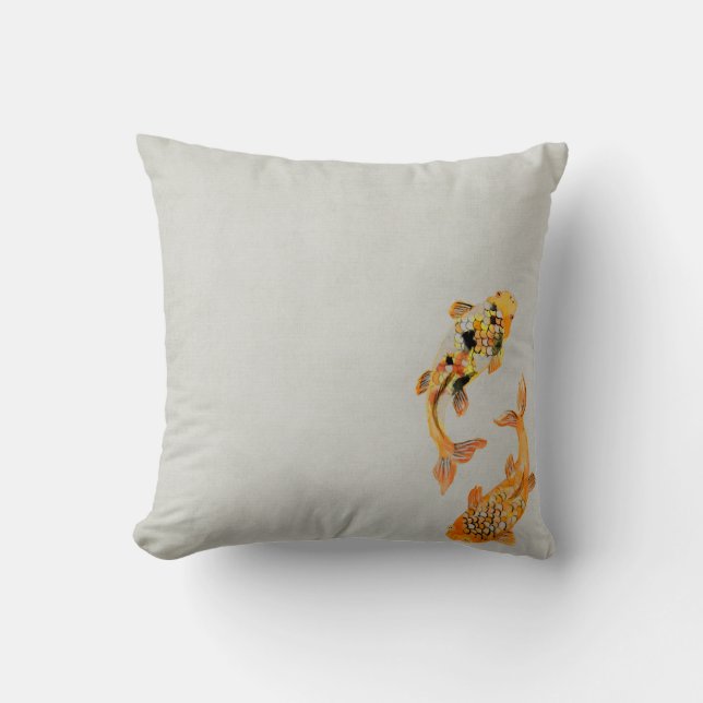 Coussin Cru de carpe de Koi (Recto)