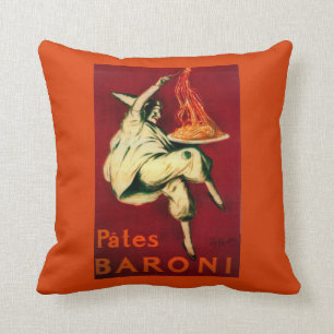 Coussin Cru PosterEurope de Baroni de pâtés