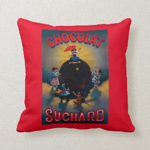 Coussin Cru PosterEurope de Chocolat Suchard
