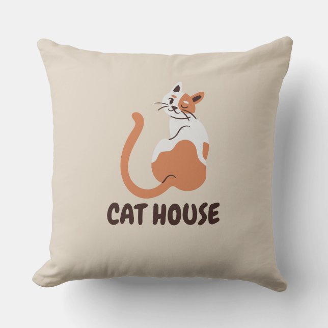 Coussin cte cat design (Recto)