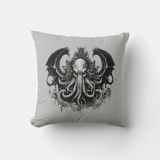 Coussin Cthulhu (Recto)