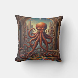 Coussin Cthulhu Paradise perdu