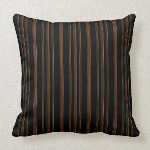 Coussin Cuir et noir de Brown
