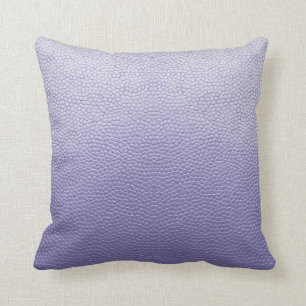 Coussin Cuir pourpre Lilac