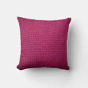 Coussin Cuir rose
