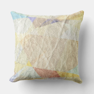 Coussin Cuir Vintage #8