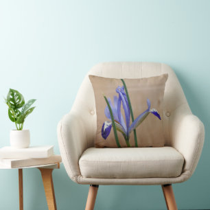 Coussin Cuisine bleue Iris Reticulata