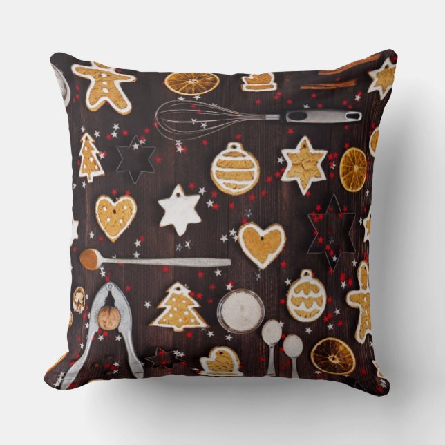 Coussin Cuisine de vacances (Recto)