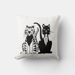 Coussin Cuisine Twin Cats