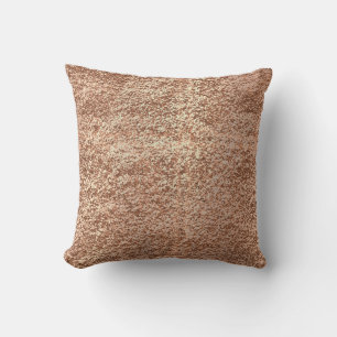 Coussin Cuivre scintillant de parties scintillantes de