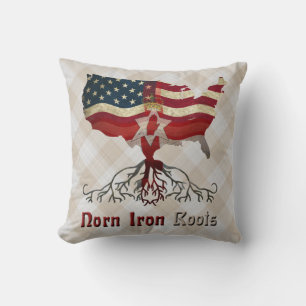 Coussin Cushion d'Amérique du Nord