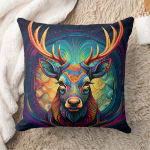 COUSSIN CUSHION DE PILE ABSTRAIT