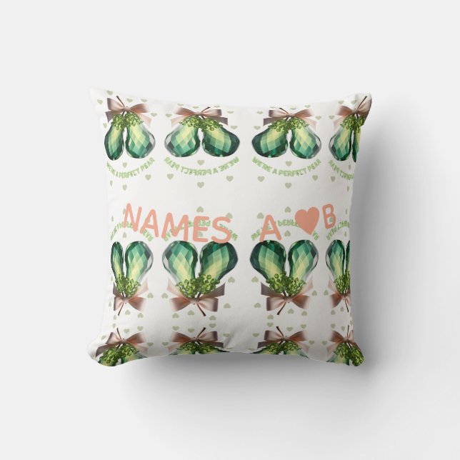 Coussin Custom Crystal Valentine Gift  (Recto)