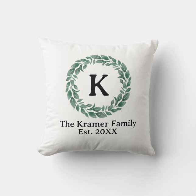 Coussin Custom Monogram (Recto)