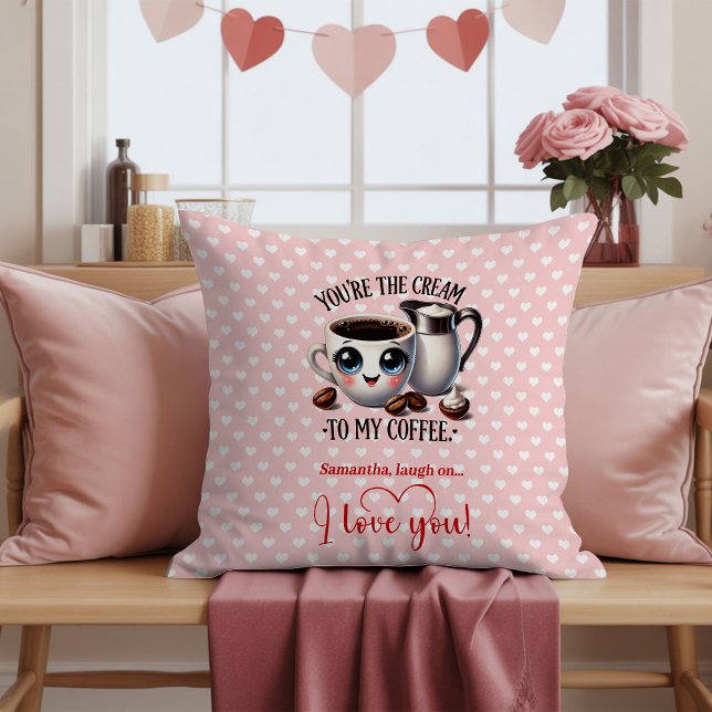 Coussin Custom Name Cartoon Fruit Funny Valentine Pillow (Custom Name Cartoon Fruit Funny Valentine Pillow

)