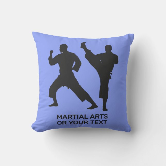 Coussin Custom Text & Color Martial Arts (Recto)