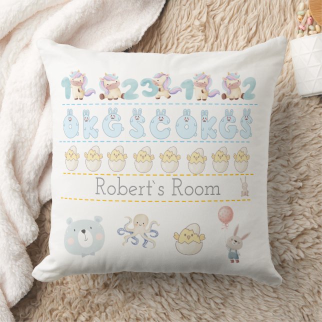Coussin Cute Bunny  Baby antistress Nursery  (Couverture)