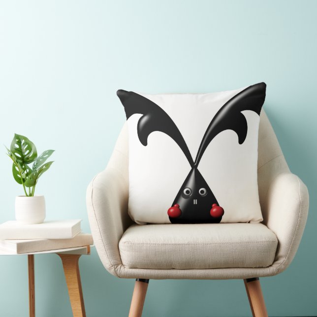 Coussin Cute Bunny Boxer Lapin (Chaise)