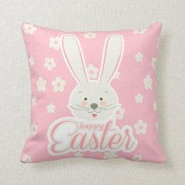 Coussin CUTE BUNNY HAPPY PÂQUES FÊTE DE VACANCES À LA mode