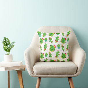 Coussin Cute Cactus, Green Cactus, Motif Cactus