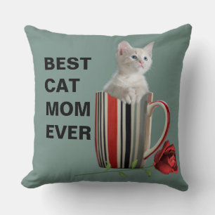 Coussin Cute Chat Kitten Animaux de compagnie Amateurs Cad