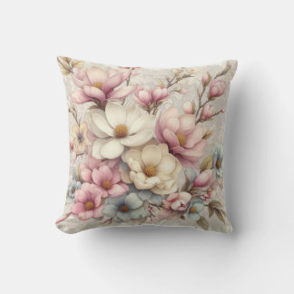 Coussin Cute chic girly floral and lace