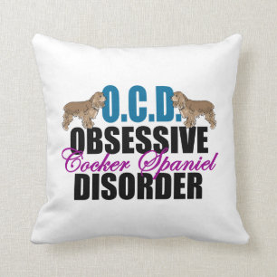 Coussin Cute Cocker Spaniel