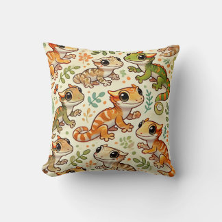 Coussin Cute Crested Gecko Cushion 🌿 🦎