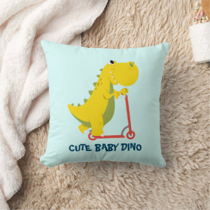 Coussin Cute dino dinosaur Scooter jouet fête d'anniversai
