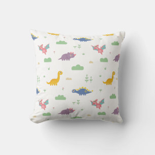 Coussin Cute Dinosaur Motif Kids Décoration De La Chambre
