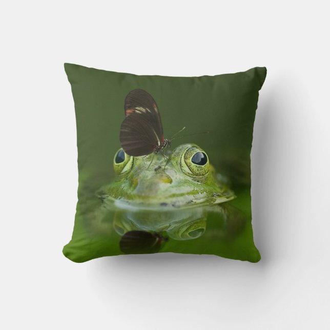 Coussin Cute frog (Recto)