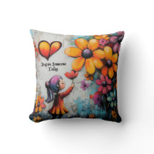 Cute Girl Retro Floral Inspiration