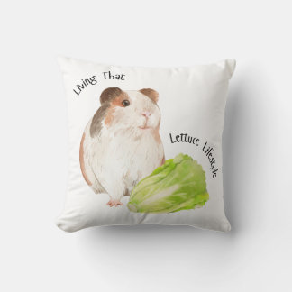 Coussin Cute Guinea Pig Lifestyle Drôle Animaux