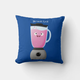 Coussin Cute happy food mixender cuisine appareil dessin a