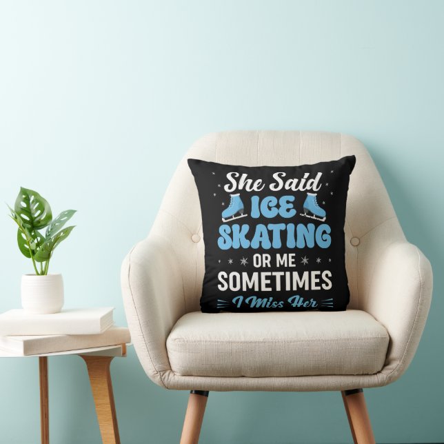 Coussin Cute Ice Rink Synchronized appelle (Chaise)