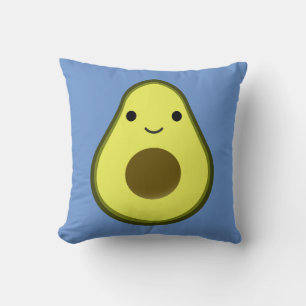 Coussin Cute Kawaii Avocado